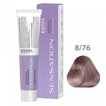 Краска для волос безаммиачная ESTEL SENSATION DE LUXE 8/76 60мл